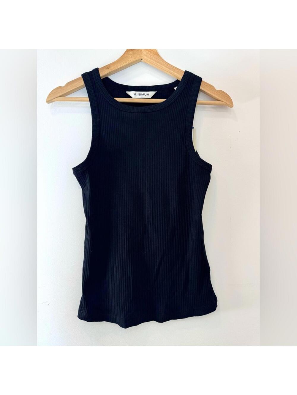 Minumum Lila Tank Top - Black - XS - Picture 2 of 5